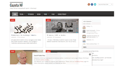 Desktop Screenshot of gazetanf.com